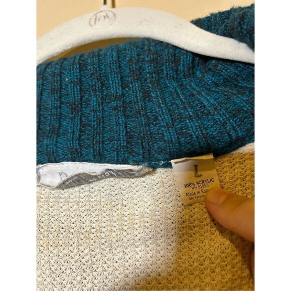 Vintage Rob Winter 1980s/1990s Winter Sweater w/ vertical pockets - Picture 4 of 4